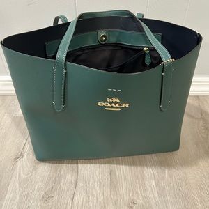 Coach Tote purse in teal